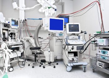 Operating Room with a lot of Medical Equipment.
** Note: Slight graininess, best at smaller sizes